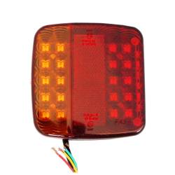 Lampa spate 110x105, 5 functii, iluminare numar, LED, SA85 Fasa Lampa spate 110x105, 5 functii, iluminare numar, LED, SA85 Fasa