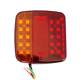 Lampa spate 110x105, 5 functii, iluminare numar, LED, SA85 Fasa 