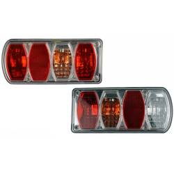 Lampa spate 225x100, 5 functii, cu mers inapoi si numar, dreapta, DF-TR026D Dafa Lampa spate 225x100, 5 functii, cu mers inapoi si numar, dreapta, DF-TR026D Dafa