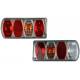 Lampa spate 225x100, 5 functii, cu mers inapoi si numar, dreapta, DF-TR026D Dafa