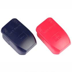 Set 2 borne acumulator 12V, cupru, fixare rapida clips, cu protectie, 800A, 58970 Carmotion