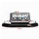 Lampa numar cu 6 LED-uri, 12-24V, 85x42, cromata, Manhattan, KXIAP HBL1004 -SET2buc