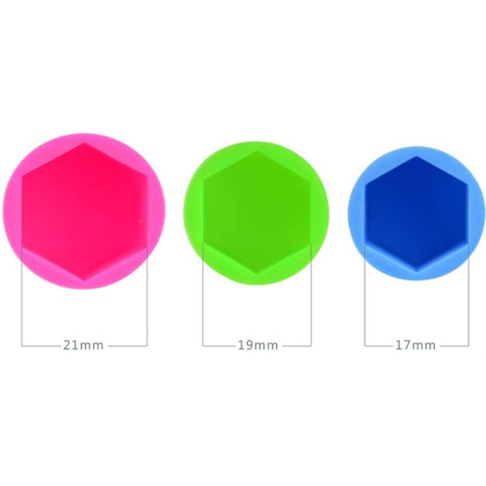 Ornament capacele silicon pentru prezoane 20 bucati/set 21