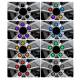 Ornament capacele silicon pentru prezoane 20 bucati/set 19