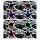 Ornament capacele silicon pentru prezoane 20 bucati/set 21