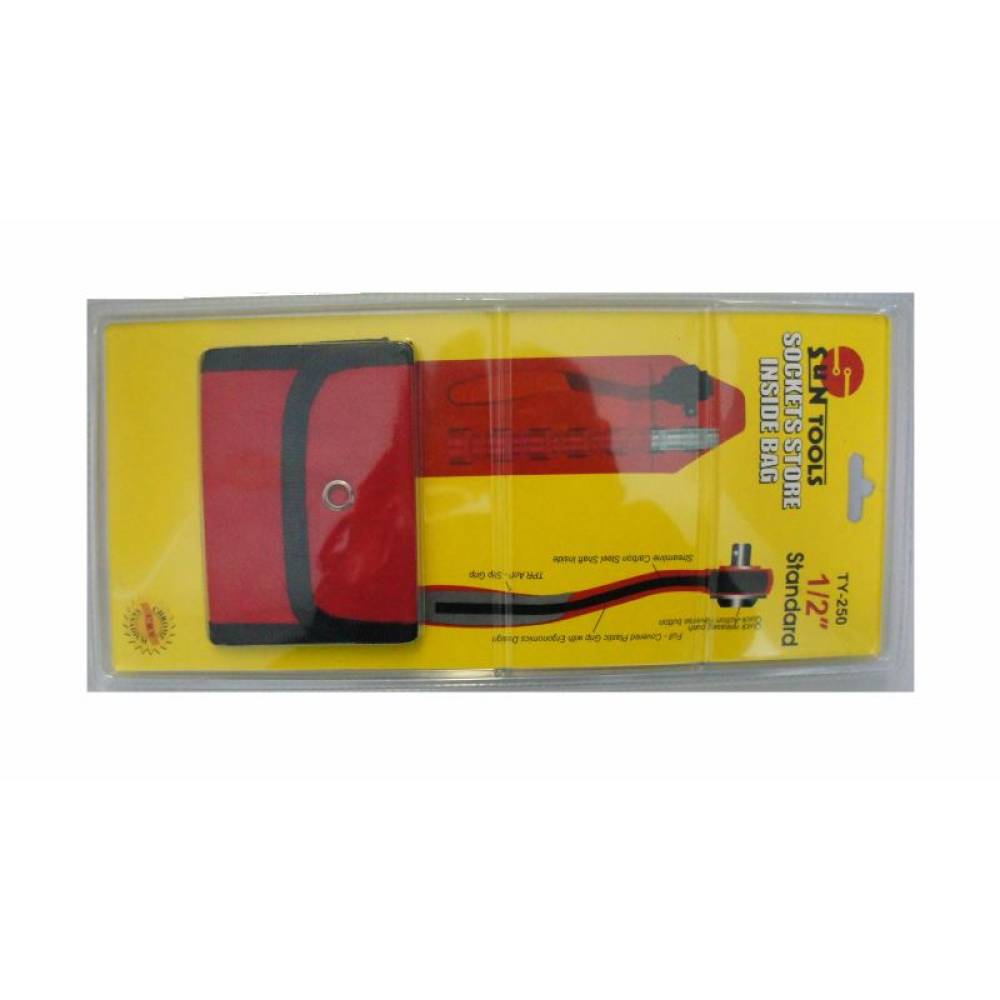 Set chei tubulare 10-19, 6buc, cu cheie cu clichet 1/2