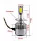 Set 2 becuri H7 2 LED-uri COB, 12V, 36W, 6000K, 3800lm, C6