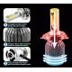 Set 2 becuri H7 2 LED-uri COB, 12V, 36W, 6000K, 3800lm, C6
