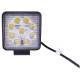 Proiector lucru 108x108, LED, 10-30V / 27W, 1890lm, spot, BK69005s