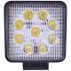 Proiector lucru 108x108, LED, 10-30V / 27W, 1890lm, spot, BK69005s