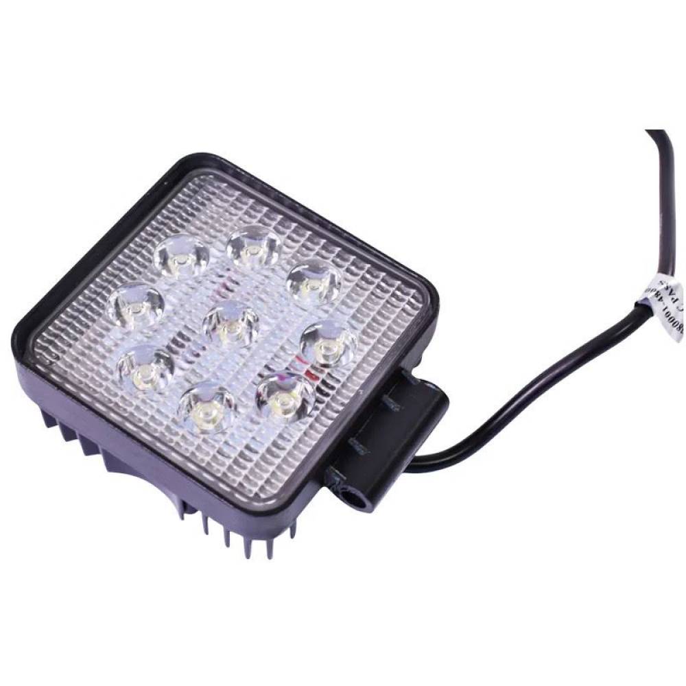 Proiector lucru 108x108, LED, 9-30V / 27W, 1890lm, flood, BK69005f