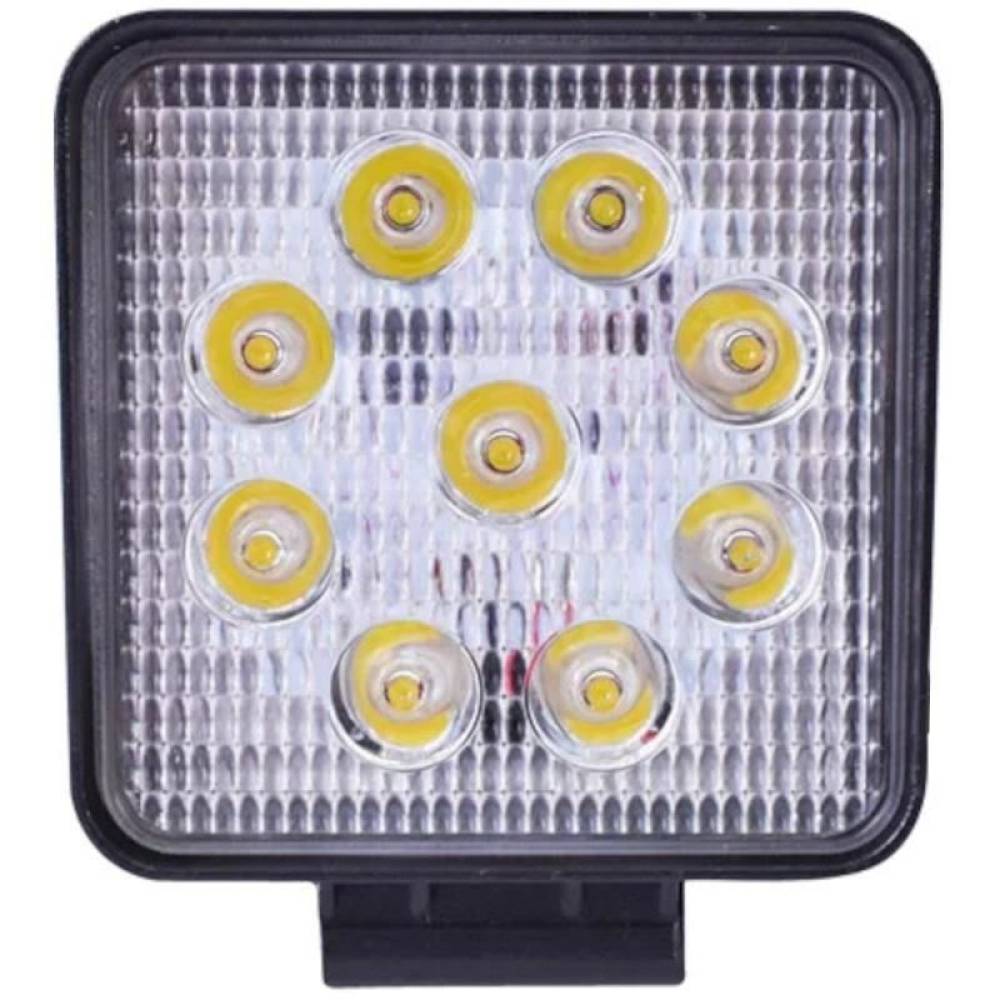 Proiector lucru 108x108, LED, 9-30V / 27W, 1890lm, flood, BK69005f