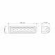Proiector lucru 155x44, LED, 10-30V, 18W, 900lm, flood, TT.13218F