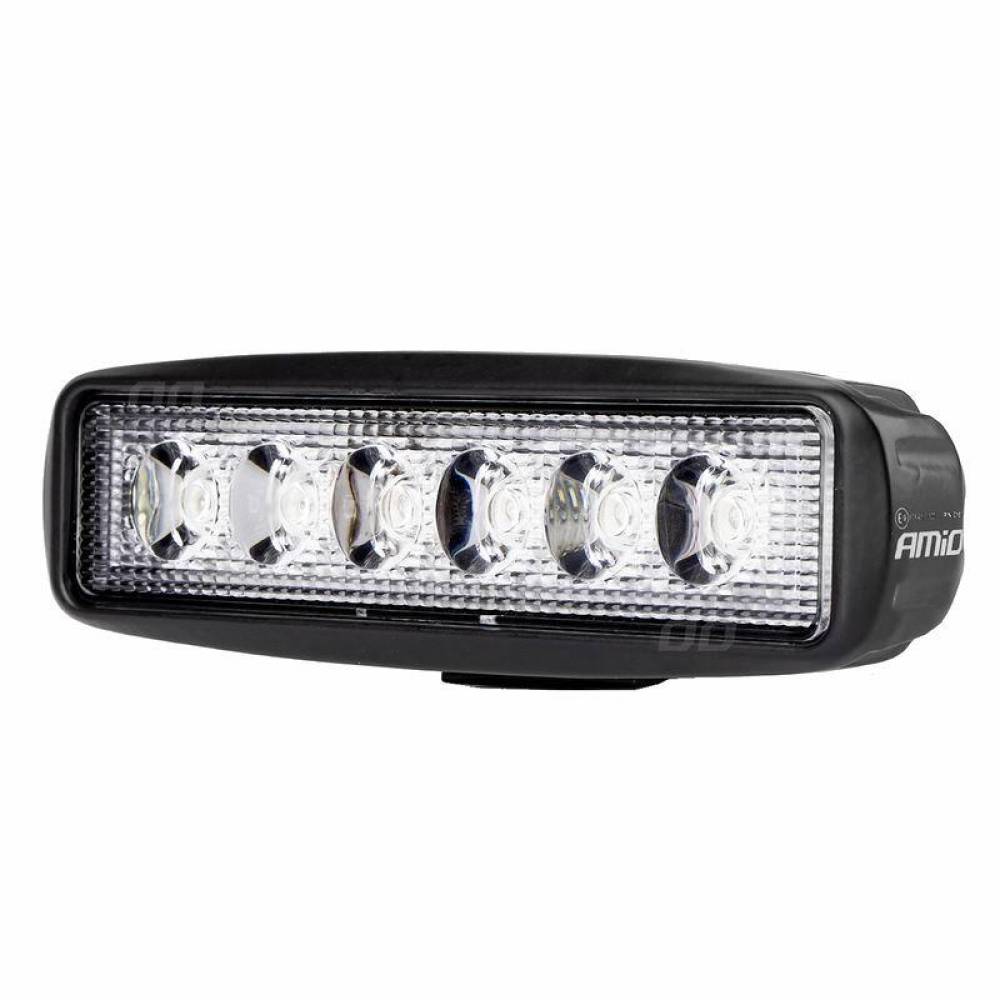 Proiector lucru 160x43, LED, 9-30V, 18W, 1700lm, spot, 01612 Amio