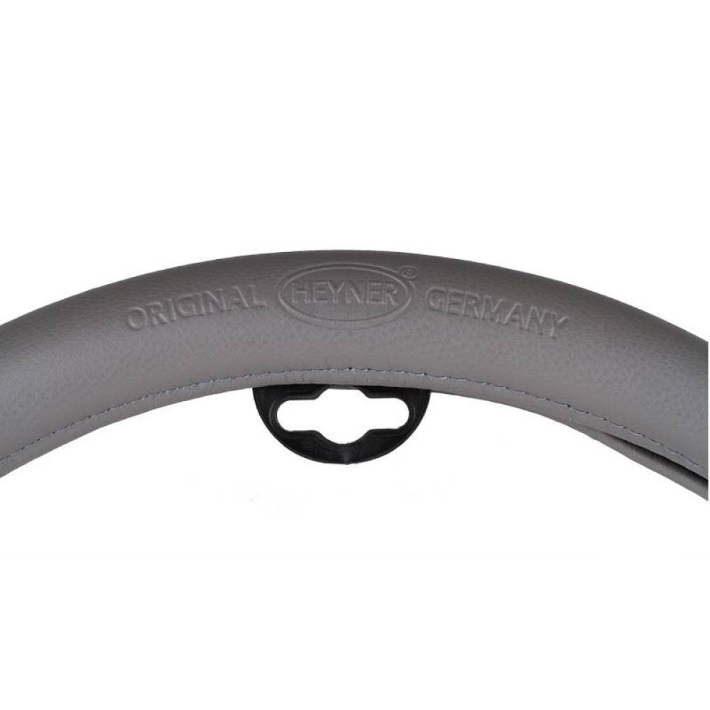 Husa volan 37 - 39cm imitatie piele perforata, gri SoftComfort 603.20 Heyner