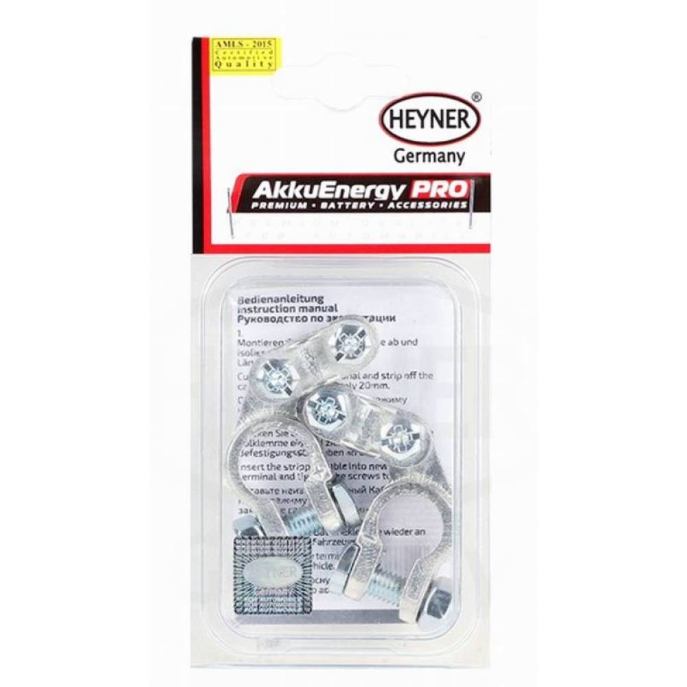 Set borne acumulator, cupru-zinc 925.20 Heyner