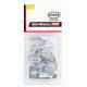 Set borne acumulator, cupru-zinc 925.20 Heyner