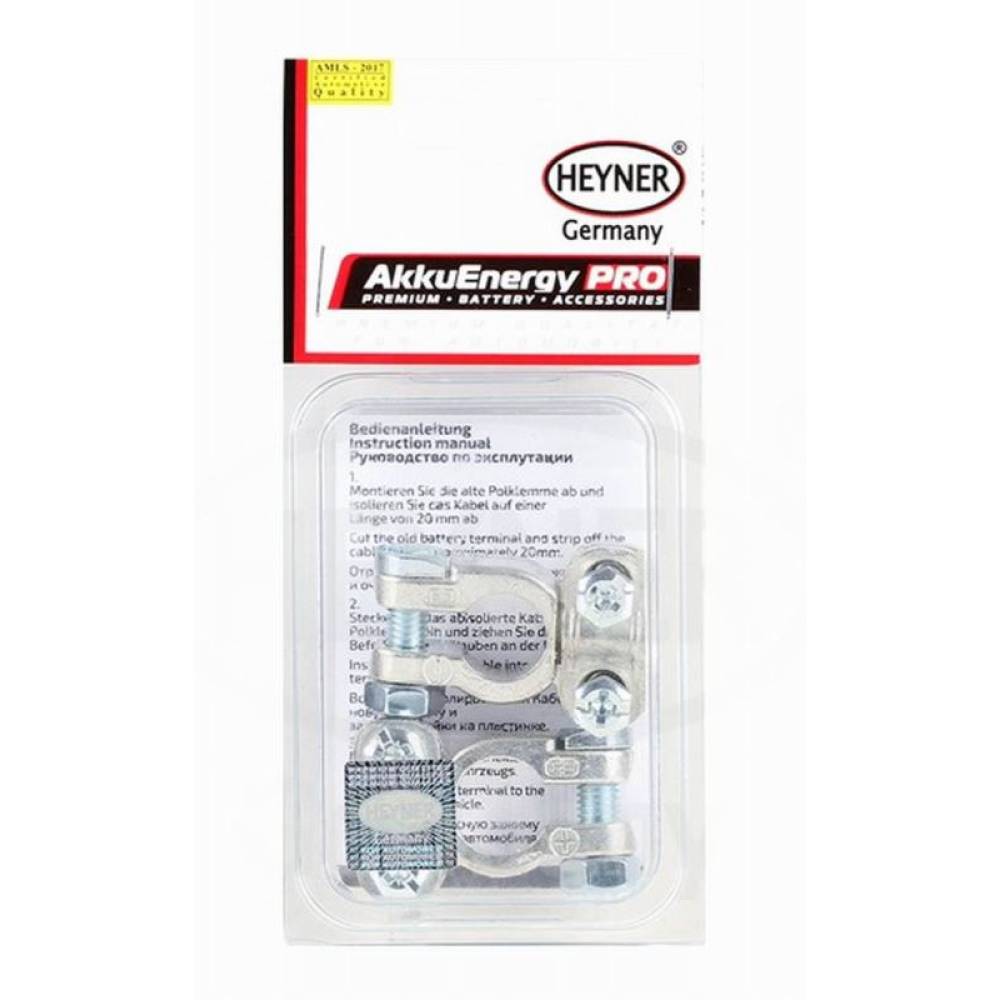 Set borne acumulator, cupru-zinc 925.21 Heyner