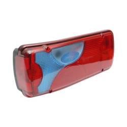Lampa stop 400 x 160, Man new TGA,TGL, mufa 7 pini, dreapta, cu dispersor albastru, 98647