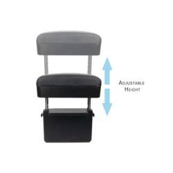 Cotiera auto universala neagra, inaltime reglabila, 446 Armrest