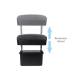 Cotiera auto universala neagra, inaltime reglabila, 446 Armrest