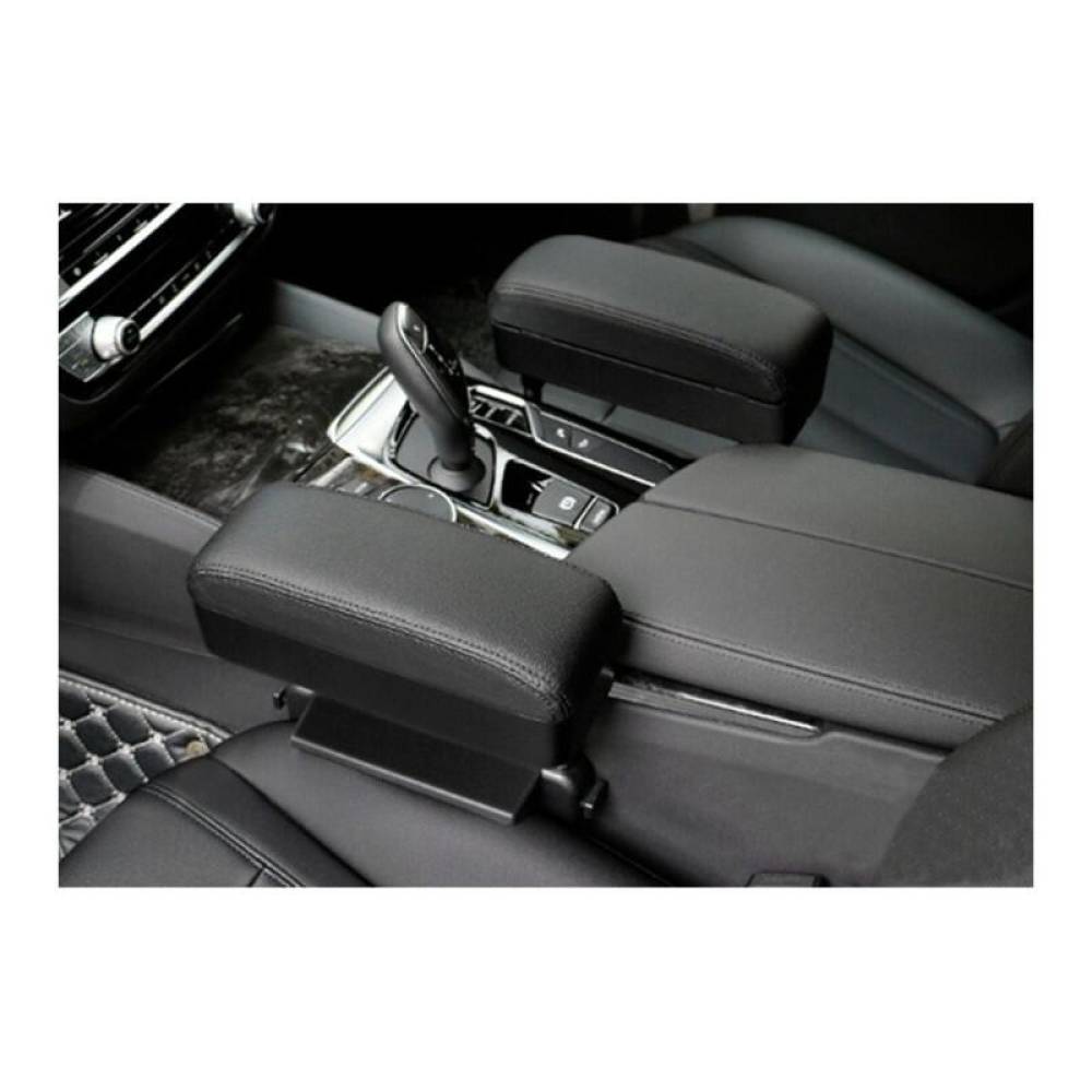Cotiera auto universala neagra, inaltime reglabila, 446 Armrest