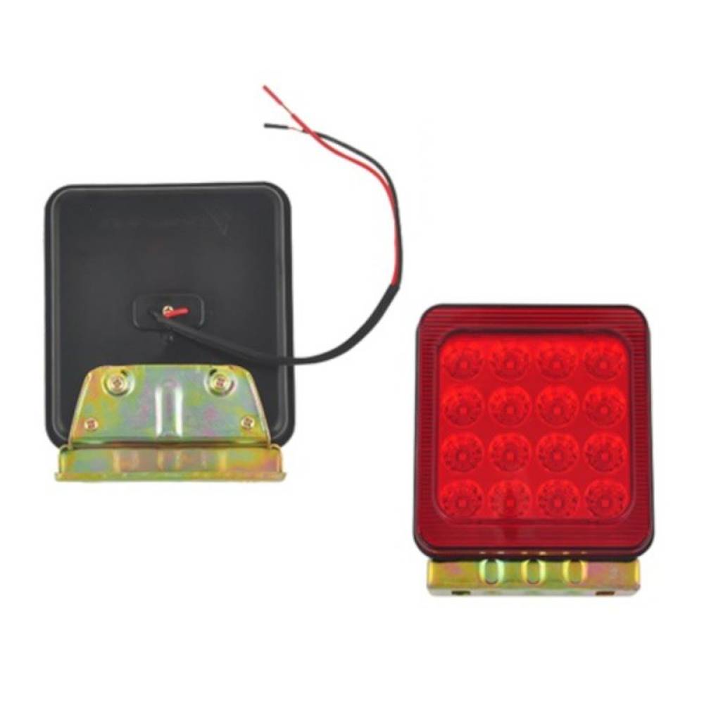 Lampa spate 115x140, 1 functie, ceata, LED, lumina rosie, SD6001-1