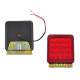 Lampa spate 115x140, 1 functie, ceata, LED, lumina rosie, SD6001-1