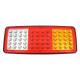 Lampa spate 335x145 LED, 4 functii, cu mers inapoi, 24V,  BK69107