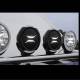 Proiector faza lunga fi220, cu LED, cu pozitie si aparatoare,  LC25, striat, Silver Edition, FERVOR 220 LUM1. 50850 Wesem, 2400lm, 27w, 12-24v, camioane, tir, offroad, 4x4
