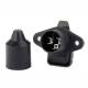 Priza 3 pini mama, 2 puncte fixare, 86530 Carmotion