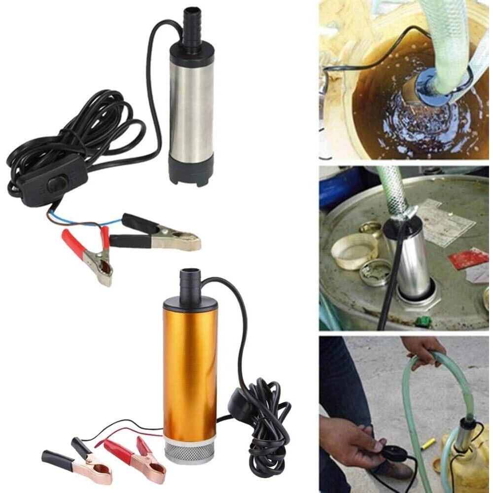 Pompa electrica submersibila, 12V, fi39mm, scos combustibil, ulei, 0191 Automax