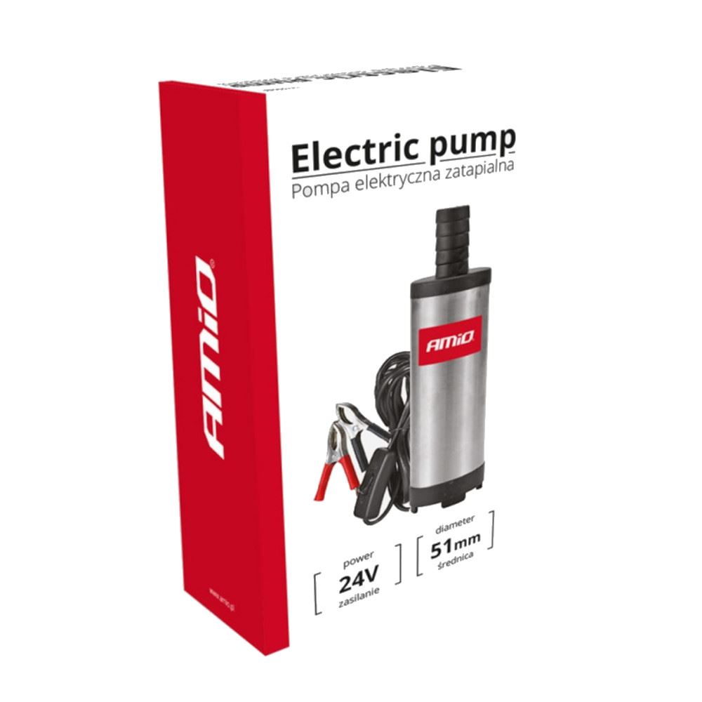 Pompa electrica scos combustibil 24V, fi51mm, 02069 Amio