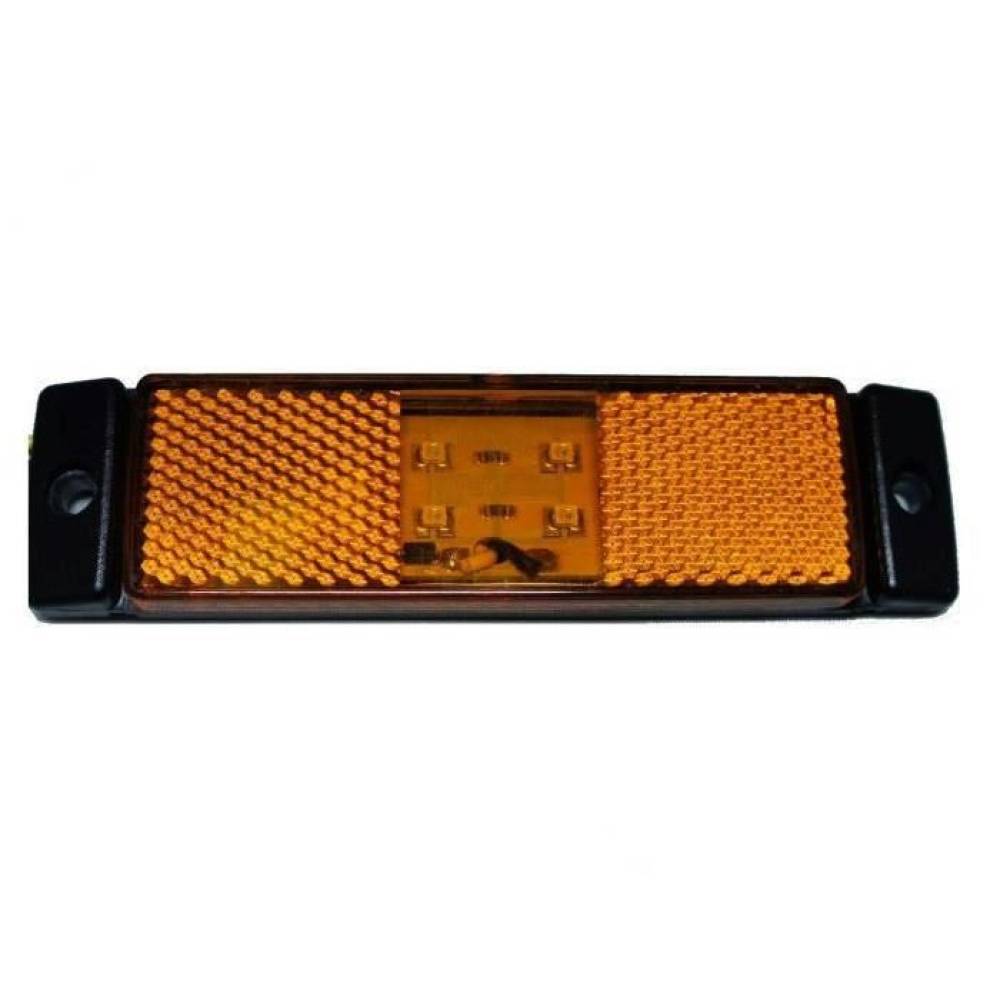Lampa gabarit 100x32, LED, galbena, 24V, H5 340-24G