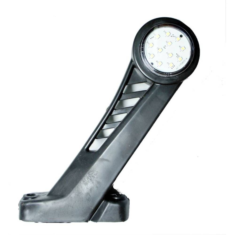 Lampa gabarit cu brat oblic 45°, 170mm, LED, alba, rosie si galbena, stanga/dreapta, 12-24V, NEW07