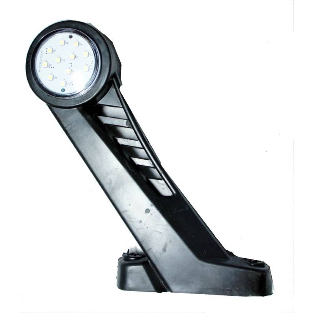 Lampa gabarit cu brat oblic 45°, 170mm, LED, alba, rosie si galbena, stanga/dreapta, 12-24V, NEW07