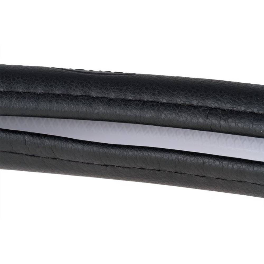 Husa volan 37 - 39cm imitatie piele perforata, neagra SoftComfort 603.10 Heyner