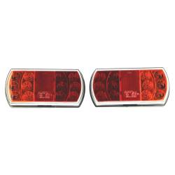 Lampa spate 165x80, 5 functii, iluminare numar, LED, dreapta, 12-24V, TR-L-030 Dafa Lampa spate 165x80, 5 functii, iluminare numar, LED, dreapta, 12-24V, TR-L-030 Dafa