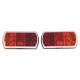 Lampa spate 165x80, 5 functii, iluminare numar, LED, dreapta, 12-24V, TR-L-030 Dafa Lampa spate 165x80, 5 functii, iluminare numar, LED, dreapta, 12-24V, TR-L-030 Dafa