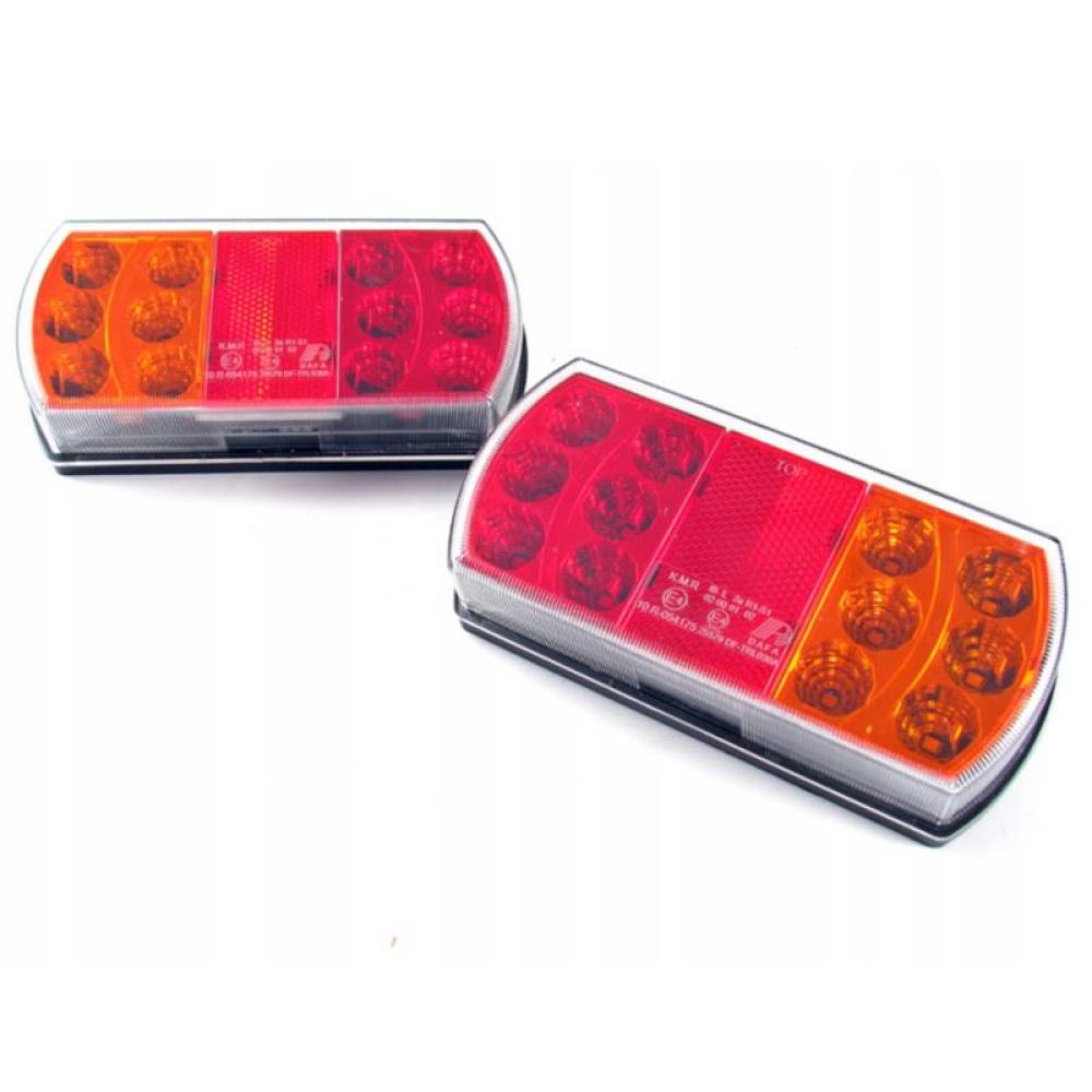 Lampa spate 165x80, 5 functii, iluminare numar, LED, dreapta, 12-24V, TR-L-030 Dafa Lampa spate 165x80, 5 functii, iluminare numar, LED, dreapta, 12-24V, TR-L-030 Dafa