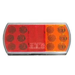 Lampa spate 165x80, 5 functii, iluminare numar, LED, dreapta, 12-24V, TR-L-030 Dafa