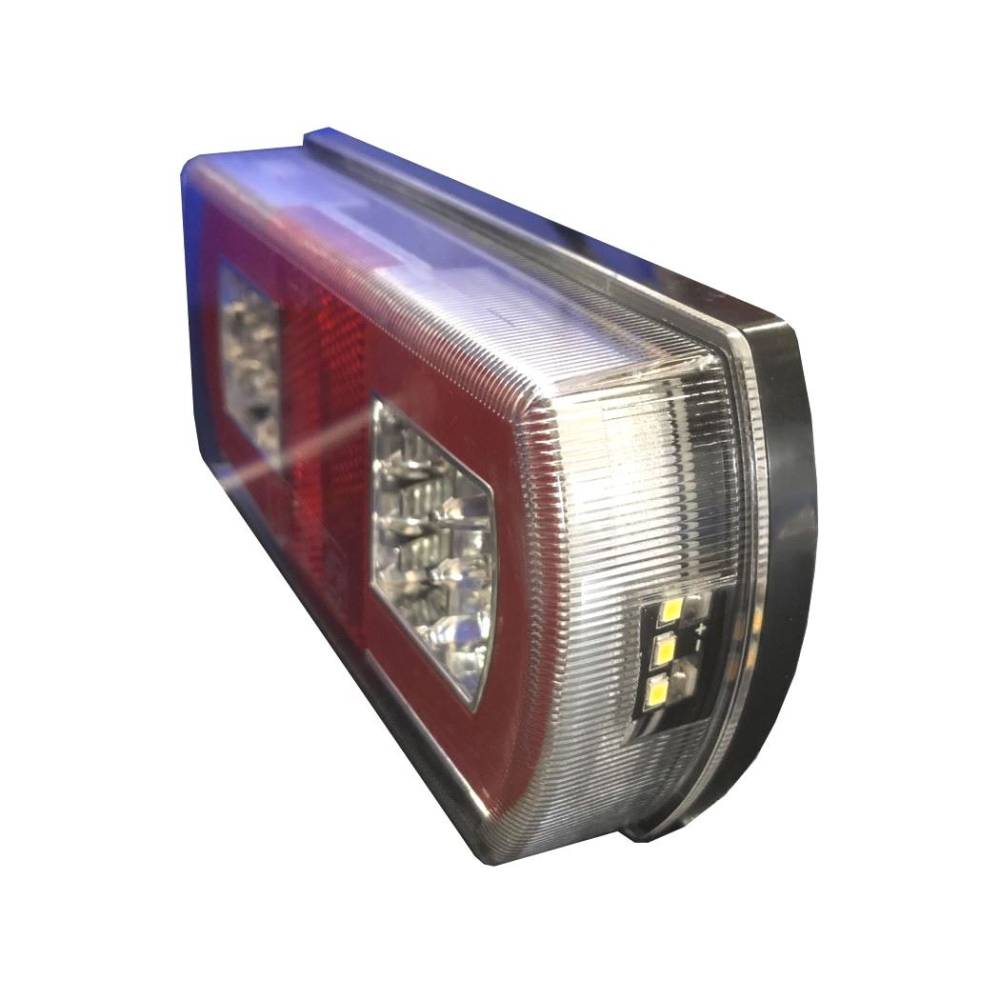 Lampa spate 165x80, 5 functii, iluminare numar, LED Neon, stanga, TRS030 TR-S Dafa
