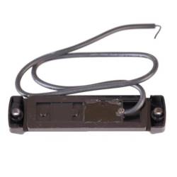 Lampa gabarit 100x32, LED, alba, cu suport cu urechi, 24V H5 339-24A