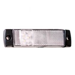 Lampa gabarit 100x32, LED, alba, cu suport cu urechi, 24V H5 339-24A