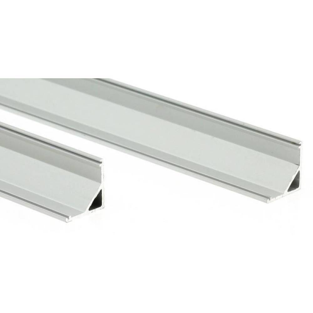 Suport profil aluminiu 1mx56x10mm in colt, fara dispersor, pentru banda LED, GLBZ 41012A1 Suport profil aluminiu 1mx56x10mm in colt, fara dispersor, pentru banda LED, GLBZ 41012A1