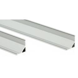Suport profil aluminiu 1mx56x10mm in colt, fara dispersor, pentru banda LED, GLBZ 41012A1