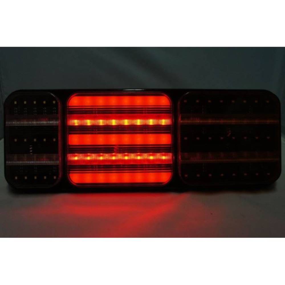 Lampa spate 410x150, 4 functii, cu mers inapoi, LED, Neon Glow C-3