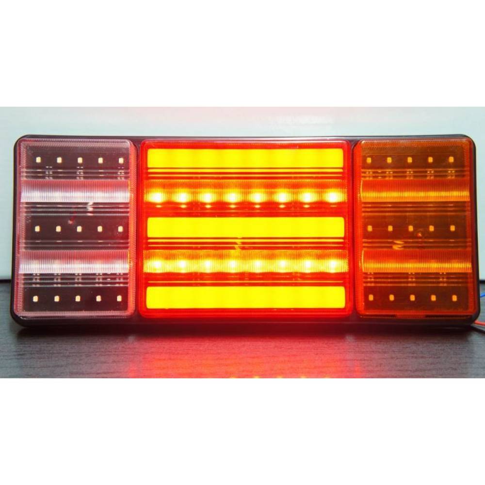 Lampa spate 322x134, 4 functii, cu mers inapoi, LED,  Neon Glow C-4