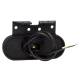 Lampa gabarit 124x51, LED, cu semnalizare, cu suport, galbena, 12-36V, FT-071-Z+K Fristom