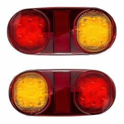 Lampa spate 160x76, dreapta-stanga, 4 functii, catadioptru, 12-24V, 18 LED-uri, JCB TT.12014 Lampa spate 160x76, dreapta-stanga, 4 functii, catadioptru, 12-24V, 18 LED-uri, JCB TT.12014